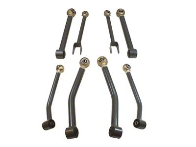 Max Trac Adjustable Front and Rear Control Arms (18-24 Jeep Wrangler JL)