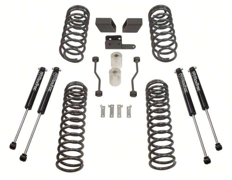 Max Trac Jeep Wrangler 3-Inch Coil Spring Suspension Lift Kit with ...