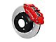 Wilwood Forged Narrow Superlite 4R Front Big Brake Kit with 12.19-Inch Undrilled Rotors; Red Calipers (87-89 Jeep Wrangler YJ)