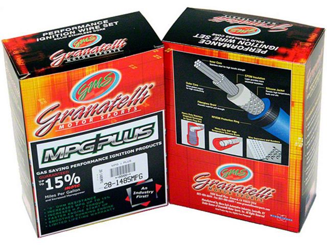 Granatelli Motor Sports Performance Spark Plug Wires (91-02 2.5L Jeep Wrangler YJ & TJ)