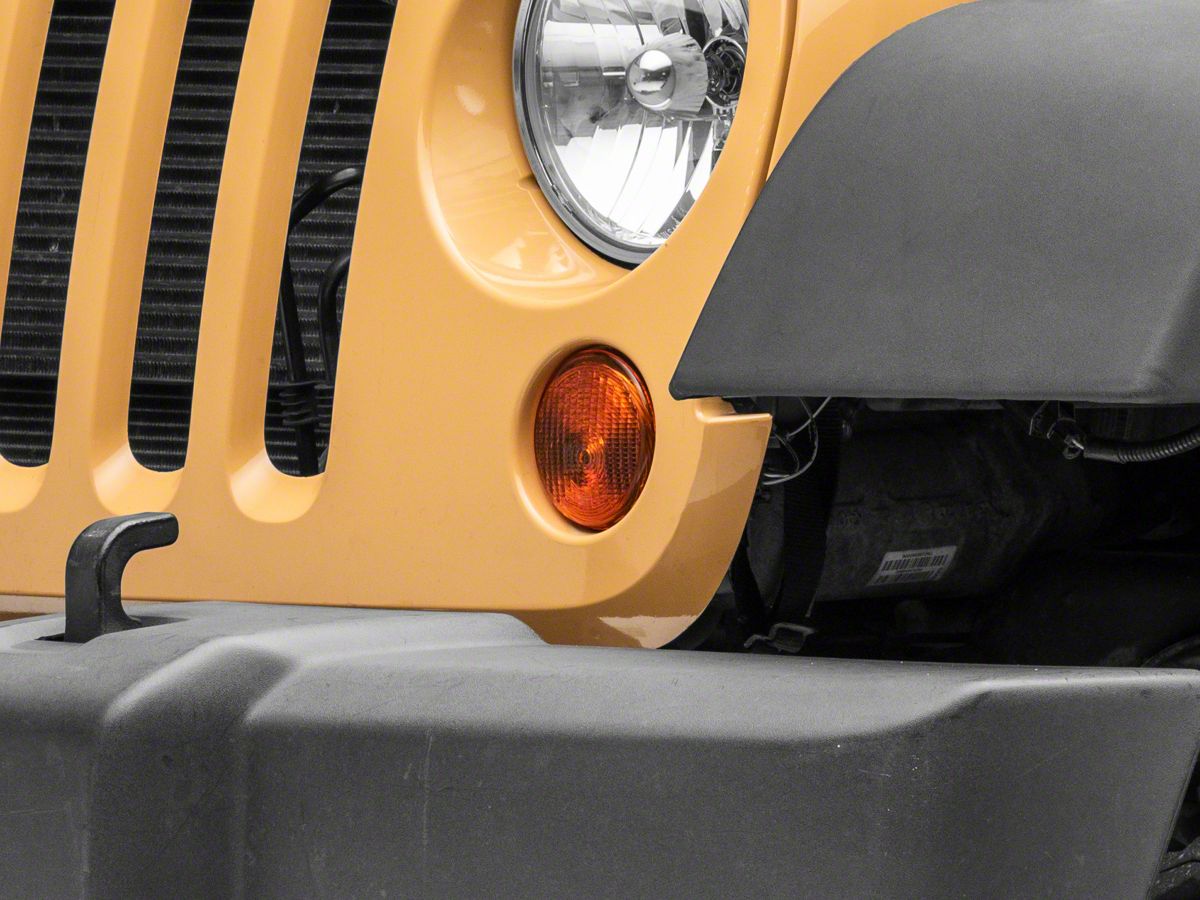 Raxiom Jeep Wrangler Axial Series Replacement Turn Signal Lamps; Amber  J150569 (07-18 Jeep Wrangler JK) - Free Shipping