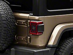 RedRock Star Tail Light Covers (18-23 Jeep Wrangler JL w/ Factory LED Tail Lights)