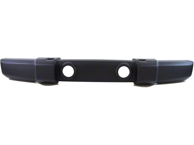 Mopar Bumper Cover; With Fog Lamp and Tow Hook; Front; Textured (07-18 Jeep Wrangler JK)