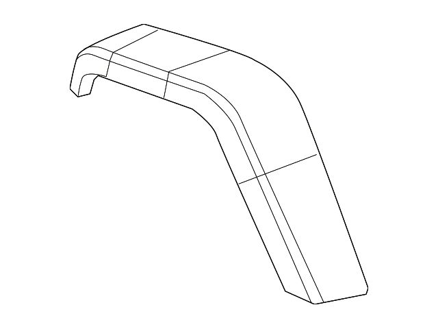 Mopar Fender Flare; Front Right; Without LED Accent Light (18-24 Jeep Wrangler JL)