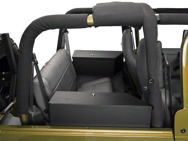 Tuffy Speaker and Storage Security Lock Box Set (92-95 Jeep Wrangler YJ)