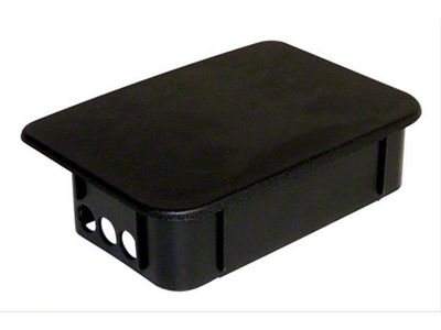Bumper End Cap; Rear Left or Right; Stubby (97-06 Jeep Wrangler)