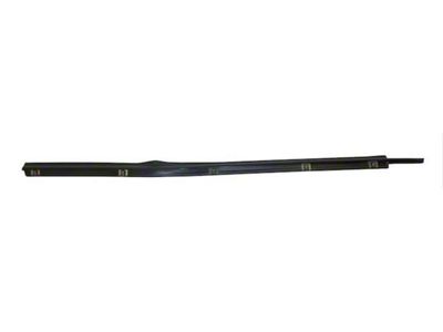 Right Outer Window Glass Weatherstrip; with Full Doors (97-06 Jeep Wrangler)