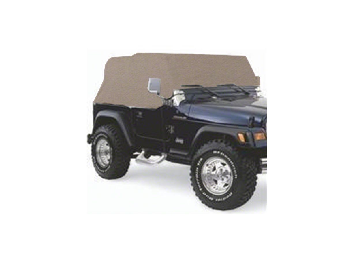 Smittybilt Jeep Wrangler Spice Water Resistant Cab Cover 1067 (92-06 Jeep  Wrangler YJ & TJ)