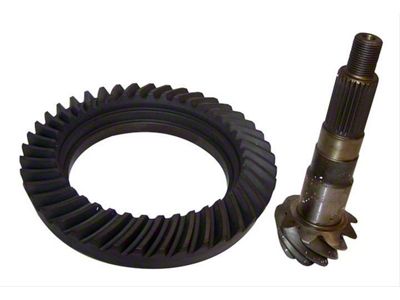 Differential Ring and Pinion; 4.56 Ratio; Dana 30 (98-06 Jeep Wrangler)