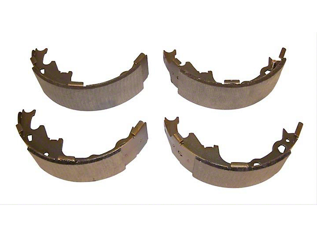 Drum Brake Shoe Set; Left and Right Rear; 9 x 2.5-Inch (90-00 Jeep Wrangler)