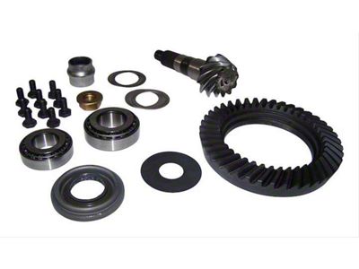 Differential Ring and Pinion Kit; with Dana 30 Front Axle; 4.10 Ratio (97-00 2.5L, 4.0L Jeep Wrangler)