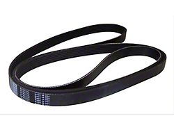 Serpentine Belt; 89.4-Inch Long, 6 Ribs; with Air Conditioning (91-00 2.5L, 4.0L Jeep Wrangler)