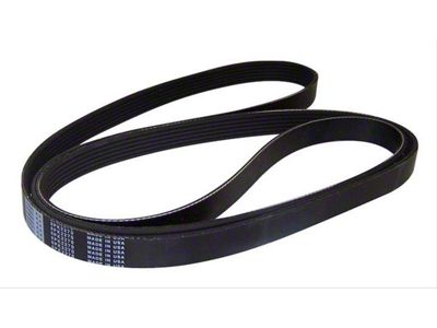Serpentine Belt; 89.4-Inch Long, 6 Ribs; with Air Conditioning (91-00 2.5L, 4.0L Jeep Wrangler)
