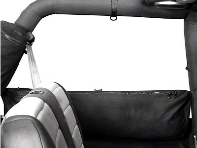 Rugged Ridge Jeep Wrangler Sport Bar Mounted Trail Bag; Canvas