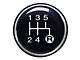 Manual Transmission Shift Knob Emblem (82-86 Jeep CJ7; 82-83 CJ5)