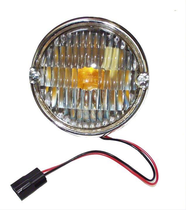 Jeep Wrangler Parking Light Assembly; Front Left or Right (7686 Jeep