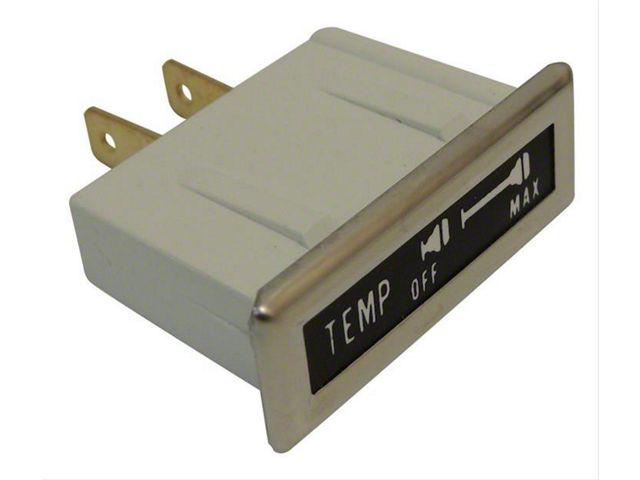 Dash Indicator Light Set; Temperature (76-86 Jeep CJ7; 76-83 CJ5)