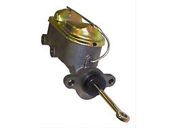 Brake Master Cylinder; with Front Disc Brakes; without Power Brakes; with 2-Bolt Caliper Brakcets (78-86 Jeep CJ7; 78-83 CJ5)