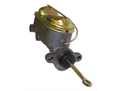 Brake Master Cylinder; with Front Disc Brakes; without Power Brakes; with 2-Bolt Caliper Brakcets (78-86 Jeep CJ7; 78-83 CJ5)