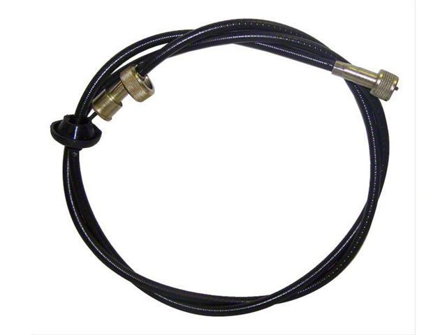 Speedometer Cable; without Cruise Control; 62-Inch Long (80-83 2.5L Jeep CJ7; 80-83 2.5L CJ5)