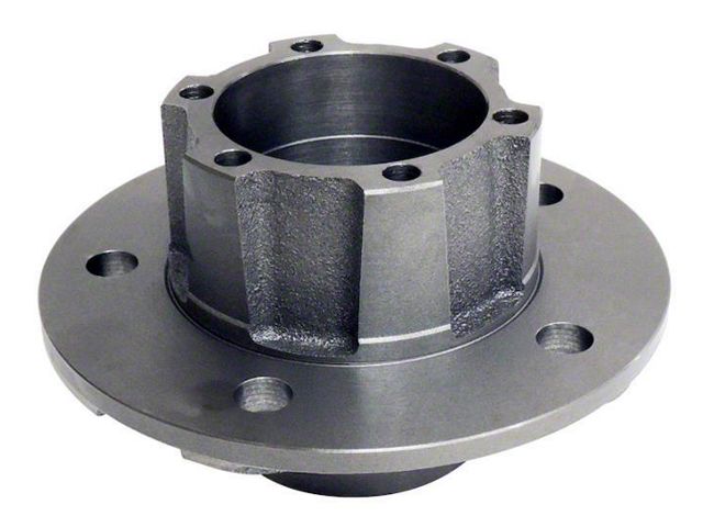 Axle Hub; Front Left or Right; with 6-Bolt Flange Mounting (76-81 Jeep CJ7; 73-81 CJ5)