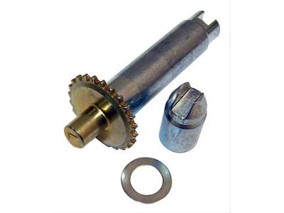 Drum Brake Self-Adjuster Assembly; Left Front or Rear; with 11-Inch Brakes (76-78 Jeep CJ7; 73-78 CJ5)