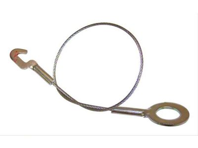 Drum Brake Self-Adjuster Cable; Front or Rear; with 11-Inch Brakes (76-78 Jeep CJ7; 73-78 CJ5)