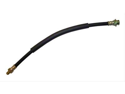 Brake Hydraulic Hose; Front; Frame to Axle; 15-Inch Long; with 11-Inch Brakes (76-78 Jeep CJ7; 76-78 CJ5)