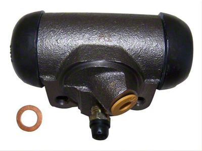 Drum Brake Wheel Cylinder; Front Left; 1.125-Inch Bore; with 11-Inch Brakes (76-78 Jeep CJ7; 73-78 CJ5)