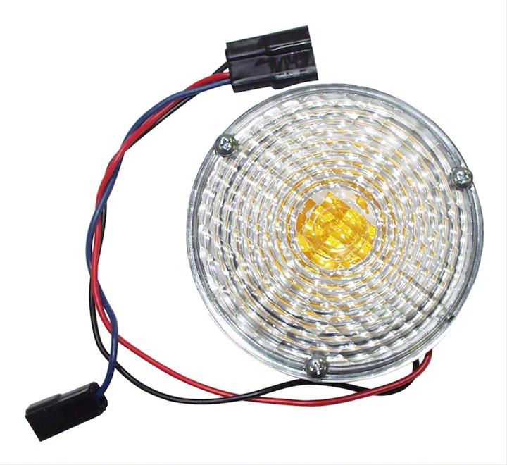 Jeep Wrangler Parking Light Assembly; Front Left or Right (1976 Jeep