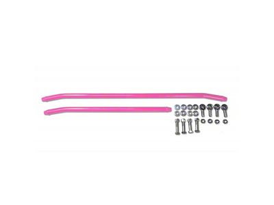 Steinjager Heavy Duty Crossover Steering Kit for 3.50 to 6-Inch Lift; Hot Pink (07-18 Jeep Wrangler JK)