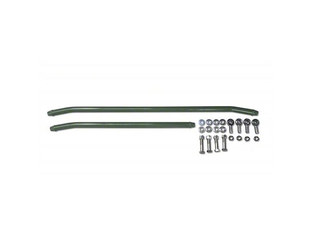 Steinjager Heavy Duty Crossover Steering Kit for 3.50 to 6-Inch Lift; Locas Green (07-18 Jeep Wrangler JK)