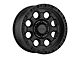 American Racing AR201 Cast Iron Black Wheel; 16x8 (76-86 Jeep CJ5 & CJ7)