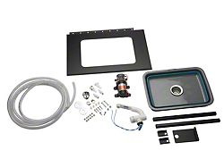 MORryde Deluxe Trail Kitchen Sink Kit with Faucet and Water Pump (07-23 Jeep Wrangler JK & JL)