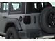 Tail Light Covers; Smoked (18-24 Jeep Wrangler JL w/ Factory Halogen Tail Lights)