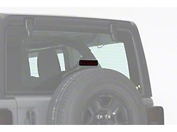 Third Brake Light Cover; Smoked (18-22 Jeep Wrangler JL)
