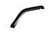 Ventgard Window Deflectors; Smoked; Front Only (97-06 Jeep Wrangler TJ)