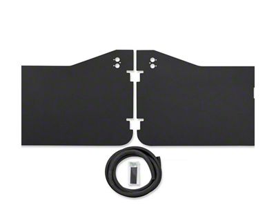 Bestop Rear Door Element Panels; Black (18-23 Jeep Wrangler JL 4-Door)