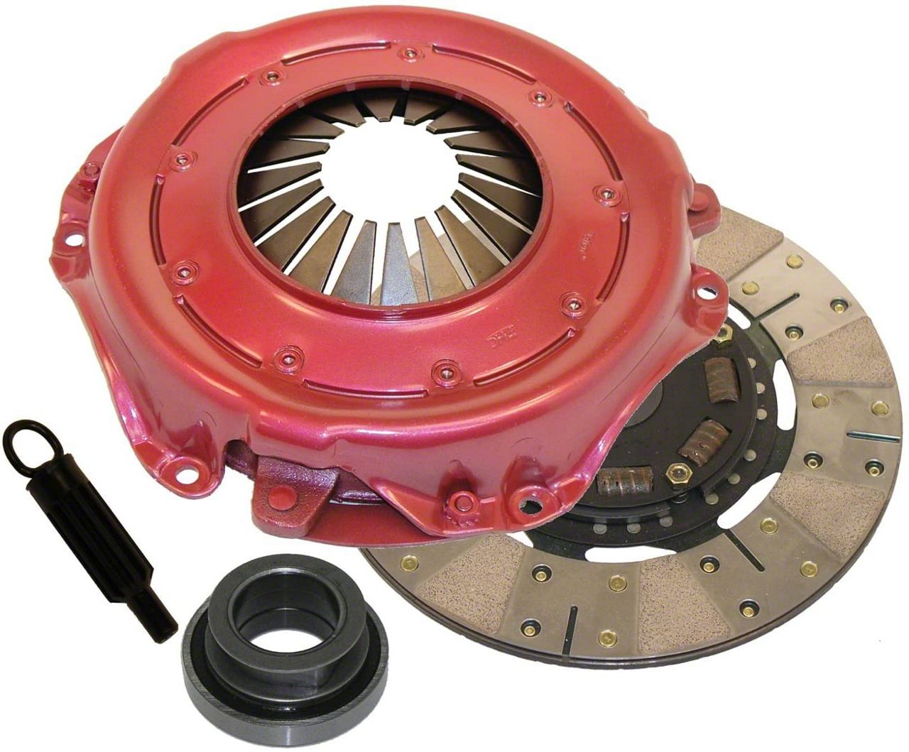 RAM Clutches Jeep Wrangler Powergrip HD Metallic Clutch Kit; 10 Spline