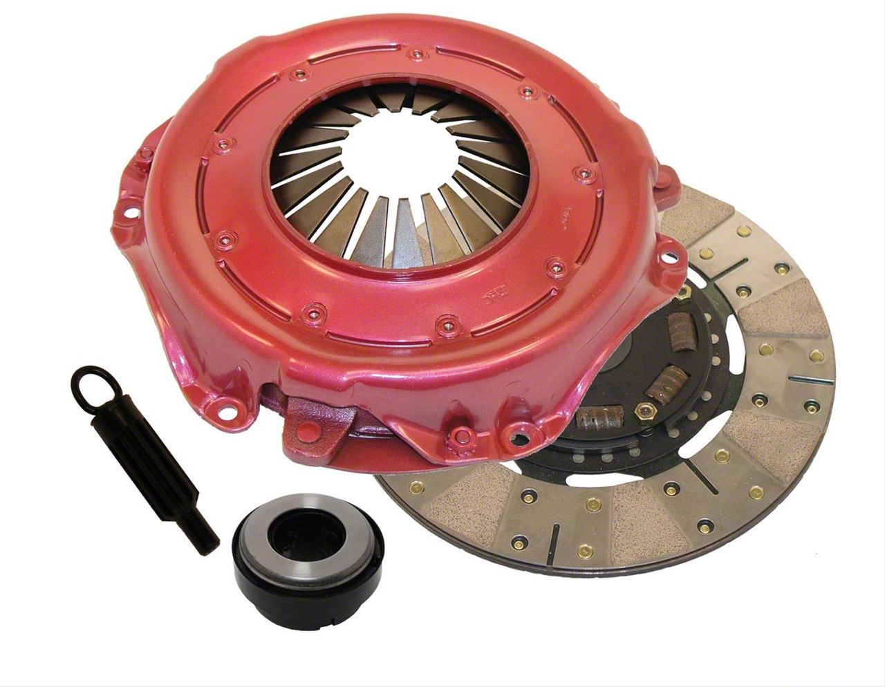 RAM Clutches Powergrip Metallic/Organic Clutch Kit; 10-Spline (90-92 4.0L or 4.2L Jeep Wrangler YJ)