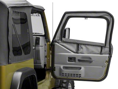 Rugged Ridge Upper Door Skin Frames (97-06 Jeep Wrangler TJ)
