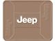 Elite Series Utility Mat with Jeep Logo; Tan (Universal; Some Adaptation May Be Required)