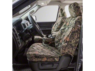 Covercraft SeatSaver Custom Front Seat Covers; Carhartt Mossy Oak Break-Up Country (13-18 Jeep Wrangler JK)