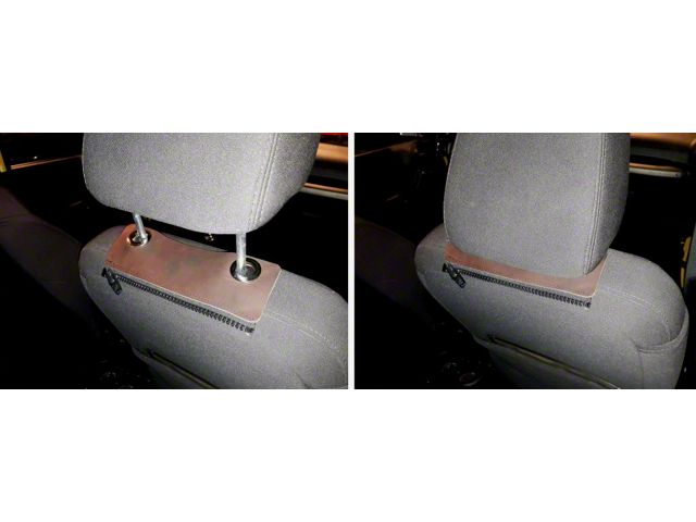 Headrest Zipper Strip (07-24 Jeep Wrangler JK & JL)