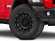 American Outlaw Wheels Dusty Road Satin Black Wheel; 17x8.5 (18-24 Jeep Wrangler JL)