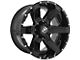 XF Offroad XF-214 Gloss Black with Gloss Black Inserts Wheel; 22x12 (20-24 Jeep Gladiator JT)