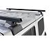 Rhino-Rack Heavy Duty RCL 2-Bar Backbone Roof Rack; Black (18-24 Jeep Wrangler JL 4-Door w/ Hard Top)