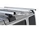 Rhino-Rack Heavy Duty RCL 2-Bar Backbone Roof Rack; Silver (18-24 Jeep Wrangler JL 4-Door w/ Hard Top)