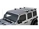 Rhino-Rack Heavy Duty RCL 3-Bar Backbone Roof Rack; Silver (18-24 Jeep Wrangler JL 4-Door w/ Hard Top)