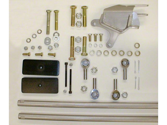 M.O.R.E. Steering Correction Kit; Stage 1 (87-95 Jeep Wrangler YJ)